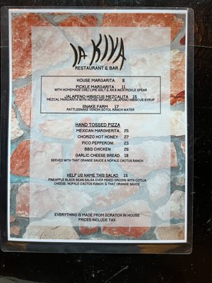Menu photo 3 La Kiva Restaurant & Bar Terlingua, TX Menu photo 3 La Kiva Restaurant & Bar Terlingua, TX