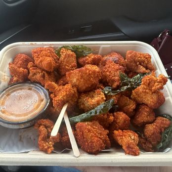 Bopomofo Cafe - Spicy popcorn chicken (white meat) - Cafes Near Me - Irvine, California