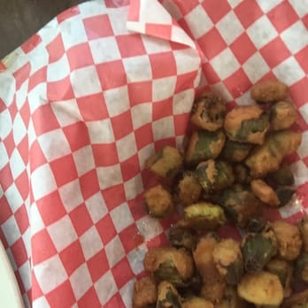 Barnstormers Restaurant - Fried okra enough for 3 people. $1.50 - Southern Near Me - Enid, Oklahoma