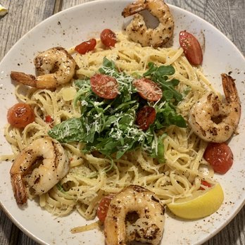 The Aussie Grind - Prawn Linguine - Cafes Near Me - Frisco, Texas The Aussie Grind - Prawn Linguine - Cafes Near Me - Frisco, Texas