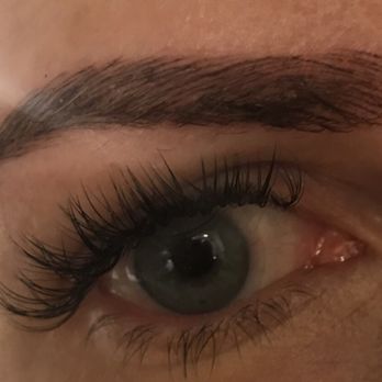 Bellagio Nails Blowout Bar - About a week after initial micro blade. She did my eyelashes too (btw) which are a few weeks "old" - Blow Dry/Out Services Near Me - Cornelius, North Carolina