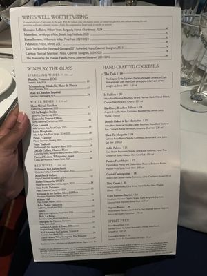 Menu photo 2 The Capital Grille Raleigh, NC Menu photo 2 The Capital Grille Raleigh, NC