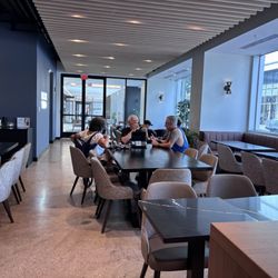 Upstairs seating