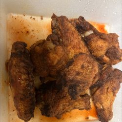 FRANCO'S PIZZERIA - I said Hot Wings not burnt wings!