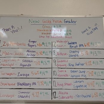 Gold Rush Liquor - Growler fill options - Beer, Wine & Spirits Near Me - Anchorage, Alaska