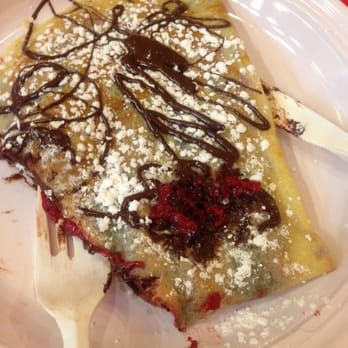 Creperie - ..raspberry purée & dark chocolate $9.. - Creperies Near Me - New York, New York Creperie - ..raspberry purée & dark chocolate $9.. - Creperies Near Me - New York, New York