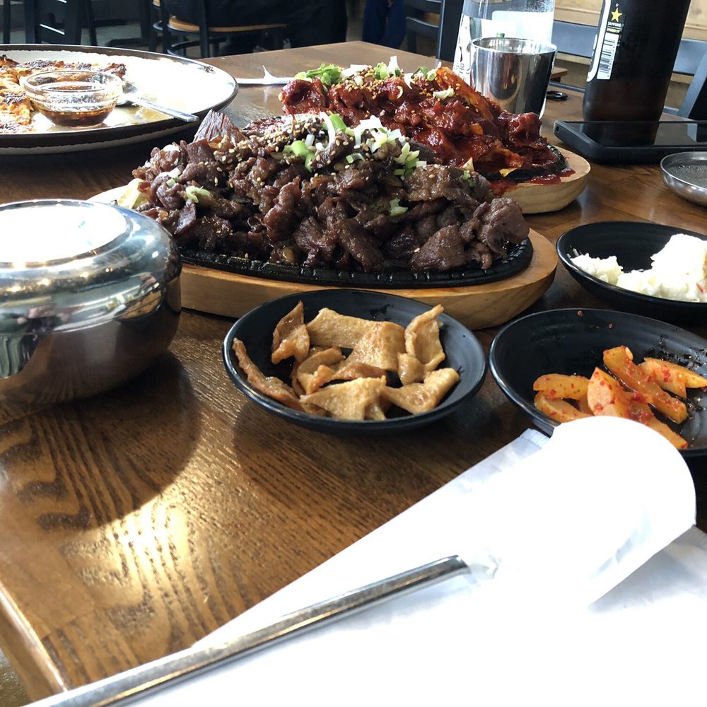 Jumping Spoon - Our spread! - Korean Near Me - Hercules, California Jumping Spoon - Our spread! - Korean Near Me - Hercules, California