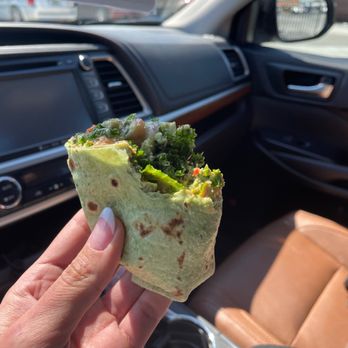 iGet Juiced - Kale wrap. Ate in my car because the seats were full of people waiting/sleeping. - Juice Bars & Smoothies Near Me - Snellville, Georgia iGet Juiced - Kale wrap. Ate in my car because the seats were full of people waiting/sleeping. - Juice Bars & Smoothies Near Me - Snellville, Georgia