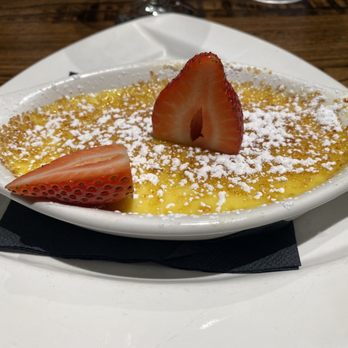 Local Goat - Cr Crème Brûlée with Seasonal Berries - New American Near Me - Pigeon Forge, Tennessee