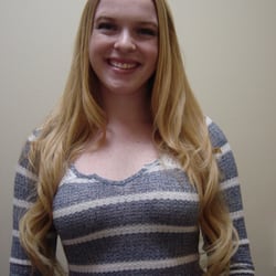 Extensions By Amy - Hair after adding 20" extensions.