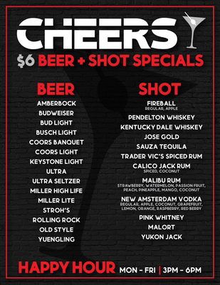 Menu photo 1 Cheers Bar and Grill South Bend, IN Menu photo 1 Cheers Bar and Grill South Bend, IN