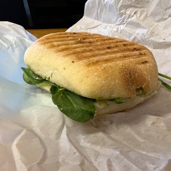 Hula Bean Cafe - Chicken pesto panini ($14.99) - Cafes Near Me - Kaunakakai, Hawaii