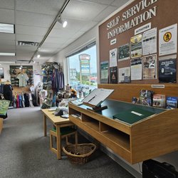North Cascades National Park Visitor Center - Inside view