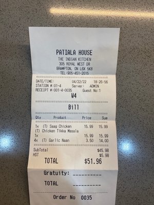 Patiala House Indian Restaurant | Best Indian restaurant in Brampton | Top Rated Indian restaurant in Brampton by null