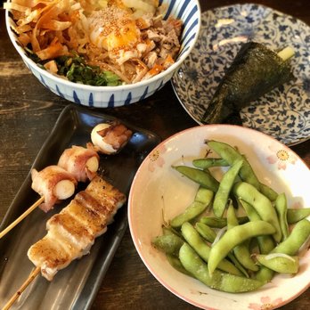 Yataimura Maru - Abu ramen, skewers, spicy tuna hand-roll, edamame - Sushi Bars Near Me - Portland, Oregon Yataimura Maru - Abu ramen, skewers, spicy tuna hand-roll, edamame - Sushi Bars Near Me - Portland, Oregon