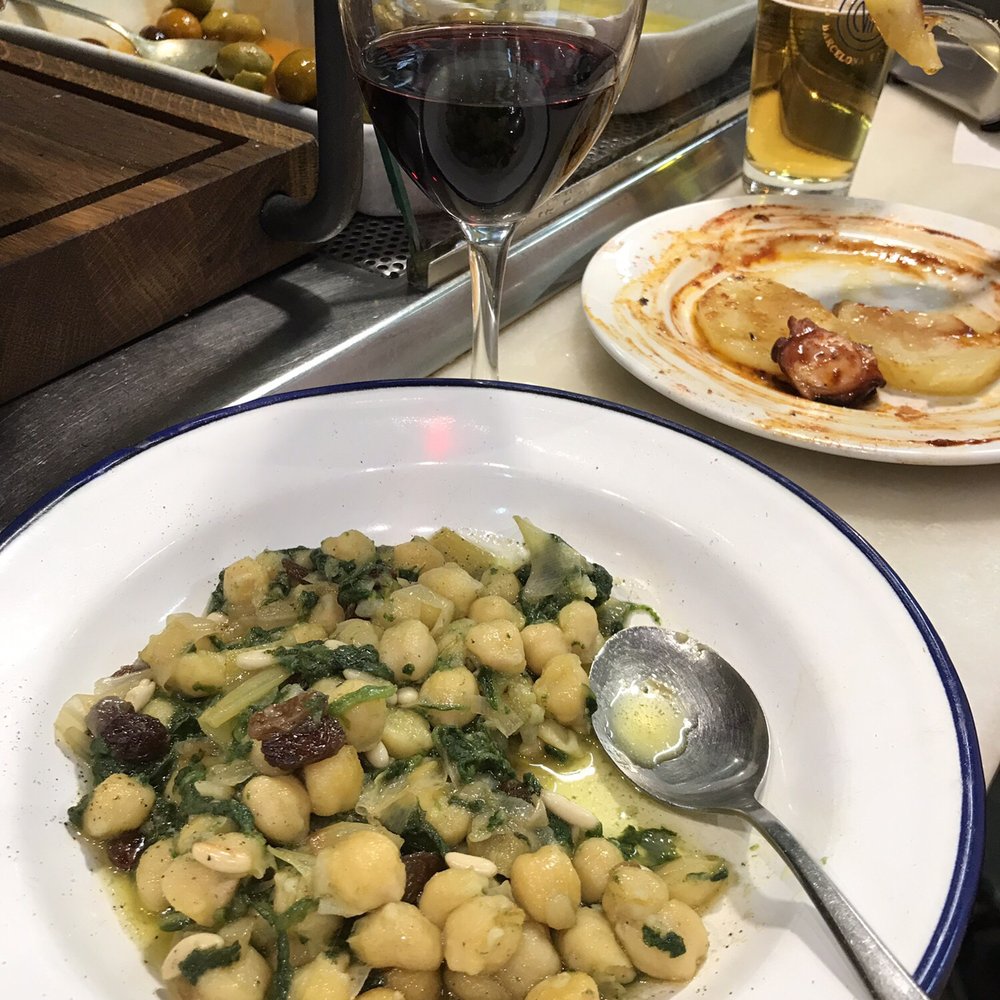 El Xampanyet - Vegetarian dish - Tapas Bars Near Me - Barcelona, B