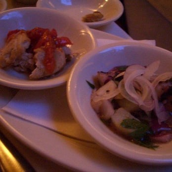 Becco - seafood appetizer with my pasta selection - Italian Near Me - New York, New York