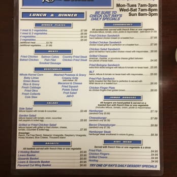 Ray's Diner - Lunch and dinner - Breakfast & Brunch Near Me - Columbia, South Carolina