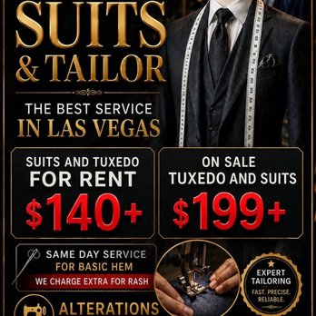 1. Suits and Tuxedos