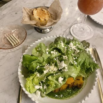 Lutie’s - Green Dish (Roasted Butternut Squash) - Modern European Near Me - Austin, Texas