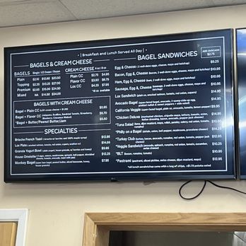 Bageloo - Sandwich menu - Bagels Near Me - Pasadena, California