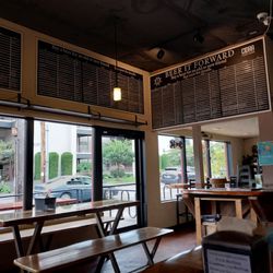 Elizabeth Station - Beer it forward signs