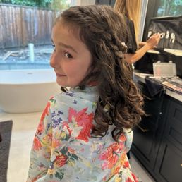Side view of daughter Side view of daughter