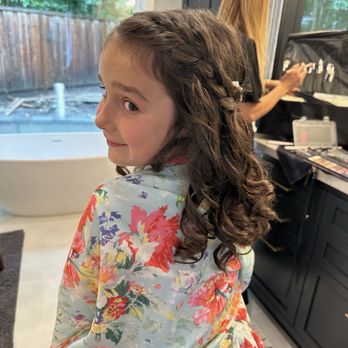 Hair & Makeup by Jayann - Side view of daughter - Hair Stylists Near Me - Pleasanton, California Hair & Makeup by Jayann - Side view of daughter - Hair Stylists Near Me - Pleasanton, California