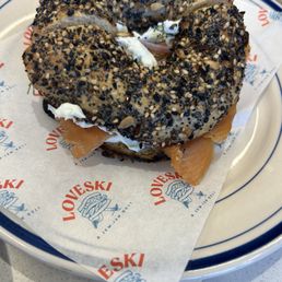 Smoked Salmon Bagel
