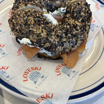 Loveski - Smoked Salmon Bagel - Delis Near Me - Larkspur, California