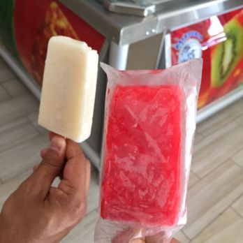 Paleteria Azteca - Horchata and watermelon - Desserts Near Me - Tustin, California