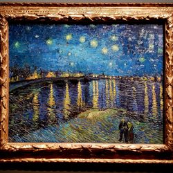 Musée d’Orsay - Starry Night Over the Rhône, 1888, Vincent van Gogh (October 2019)