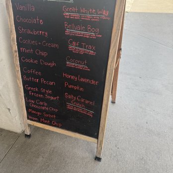 Bellvale Farms Creamery - The flavors I'm sure that changes - Ice Cream & Frozen Yogurt Near Me - Warwick, New York