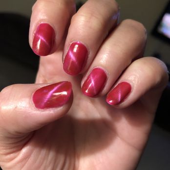 Ann's Spa and Nails - My first cat's eye. So fun!! - Nail Salons Near Me - Pittsburgh, Pennsylvania