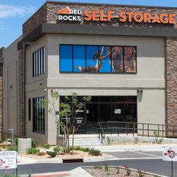 Red Rocks Self Storage - Storefront & Parking Lot
Beautiful self storage facility with clean storefront, spacious parking, and office at Red Rocks Self Storage.