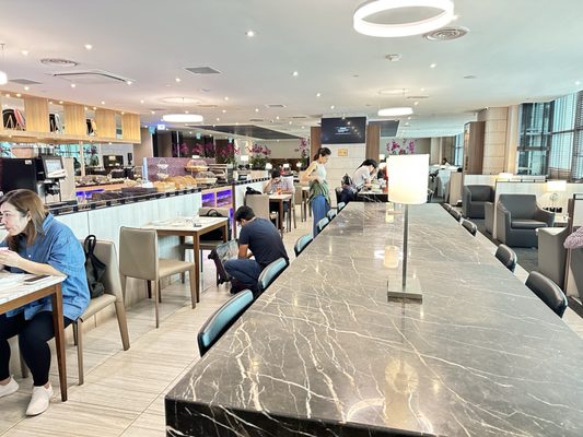 SATS Premier Lounge Terminal 3 by null