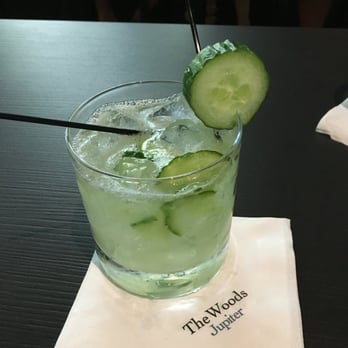The Woods Jupiter - Cucumber martini!! Amazing and strong - New American Near Me - Jupiter, Florida The Woods Jupiter - Cucumber martini!! Amazing and strong - New American Near Me - Jupiter, Florida
