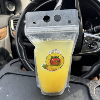 Tacos Don Perez - Pineapple: agua Fresca $3 (instagram: @issa.cheatday) - Food Trucks Near Me - Silver Spring, Maryland