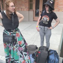 Amtrak Station - Sacramento - The girls prefer taking the train to Oakland from SacTown rather than driving.