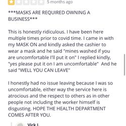 Mesa Market Wine & Spirits - Prior review with the same issue