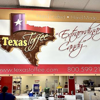 Texas Toffee - Texas Toffee the extraordinary toffee sign. - Chocolatiers & Shops Near Me - Plano, Texas Texas Toffee - Texas Toffee the extraordinary toffee sign. - Chocolatiers & Shops Near Me - Plano, Texas
