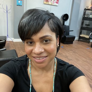 Mary's Hair Salon - Blowout. I have natural hair by the way! - Hair Salons Near Me - Silver Spring, Maryland