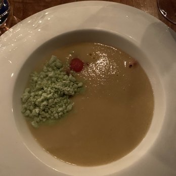 Anomaly SF - Corn soup with green curry. The best! - New American Near Me - San Francisco, California Anomaly SF - Corn soup with green curry. The best! - New American Near Me - San Francisco, California