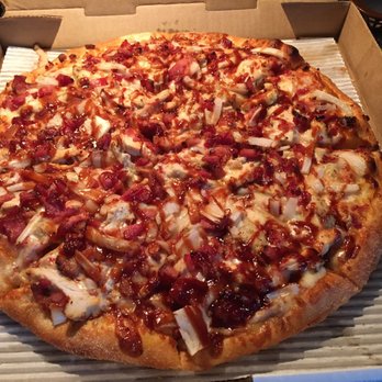 Marco's Pizza - BBQ chicken pizza - pretty and lots of toppings - Pizza Near Me - Chapel Hill, North Carolina Marco's Pizza - BBQ chicken pizza - pretty and lots of toppings - Pizza Near Me - Chapel Hill, North Carolina