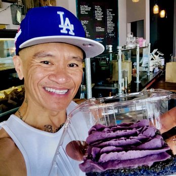 Cafe 86 - THEIR NEW TRES LECHE UBE CAKE,, WOW.. SO BOMB‼.. - Desserts Near Me - Las Vegas, Nevada
