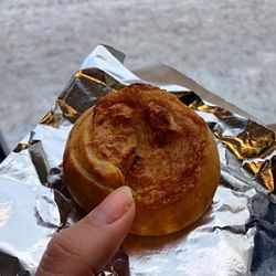 Primo's Deli - Cheese and onion knish