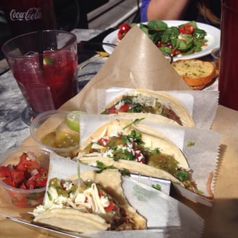 Rooftop Tavern - Street tacos w carnitas. - Pubs Near Me - Morrison, Colorado