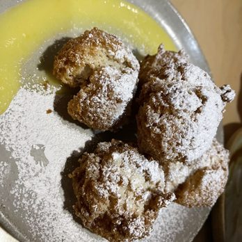Osteria DOP - Zeppoli! And that lemon sauce is out of this world! - Italian Near Me - Eugene, Oregon Osteria DOP - Zeppoli! And that lemon sauce is out of this world! - Italian Near Me - Eugene, Oregon