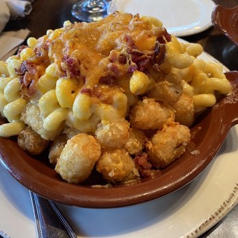 Oakside - Loaded Mac & Cheese Tater Tots* - Seafood Near Me - Big Bear Lake, California Oakside - Loaded Mac & Cheese Tater Tots* - Seafood Near Me - Big Bear Lake, California