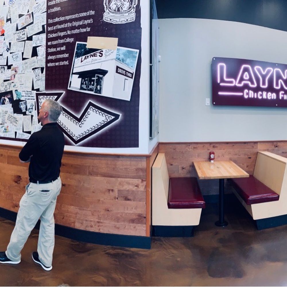 Layne's Chicken Fingers - Indoors - Fast Food Near Me - Katy, Texas